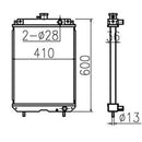 Water Tank Radiator 210-1295 2478437 for Caterpillar CAT Excavator E304 E304CR