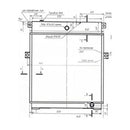Water Tank Radiator 21N-03-37700 for Komatsu Excavator PC1250-7