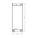 Water Tank Radiator 263J2-12771 for Hitachi Wheel Loader ZW310