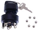 6 Terminals Ignition Switch 4360469 for JLG 400S 460SJ 600A 600AJ 600S 600SJ 601S 660SJ 450A 450AJ T350 1532E2 1932E2 2032E2 2632E2 2646E2 3246E2 12VDC-20A 24VDC-10A 48VDC-4A E201575