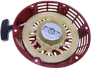 Pull Recoil Starter Assy 284010-ZE2-Q01ZA 28400-ZE2-W01ZB 28400-ZE2-Q01ZN compatible with Honda GX240 GX270 8HP 9HP Engine Generator Oregon 31-049 Rotary 26-10469 Stens 150-711