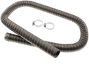 24mm Stainless Steel Exhaust Pipe(1m) 36061296 90394 with Clamps Compatible with Webasto Eberspacher