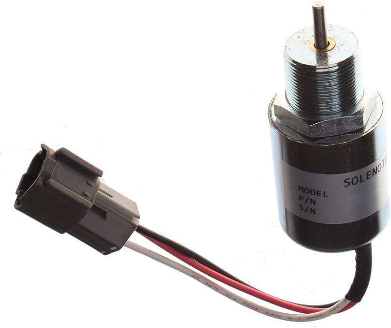 Stop Solenoid SA-3725-12 for Mahindra Max 28 Tractor w/Mitsubishi S3L2 Engine