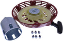 Pull Recoil Starter Assy 28400-ZE3-W01 28400-ZE3-W01ZA compatible with Honda GX340 GX390 11HP 13HP 188F Engine Generator Oregon 31-060 Rotary 26-10379 150-707