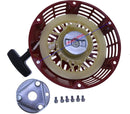 Pull Recoil Starter Assy 284010-ZE2-Q01ZA 28400-ZE2-W01ZB 28400-ZE2-Q01ZN compatible with Honda GX240 GX270 8HP 9HP Engine Generator Oregon 31-049 Rotary 26-10469 Stens 150-711