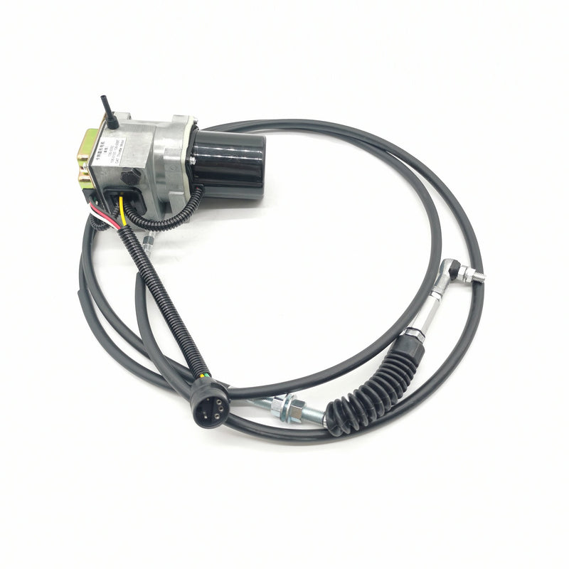 Throttle Motor 247-5227 compatible with Caterpillar 312 312B 311B Excavator with Double Cable 5 Pins