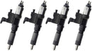 4PCS Fuel Injector 095000-5471 973297035 for Denso 2001-2007 Isuzu NPR NPR-HD 4HK1 4.8L 5.2L