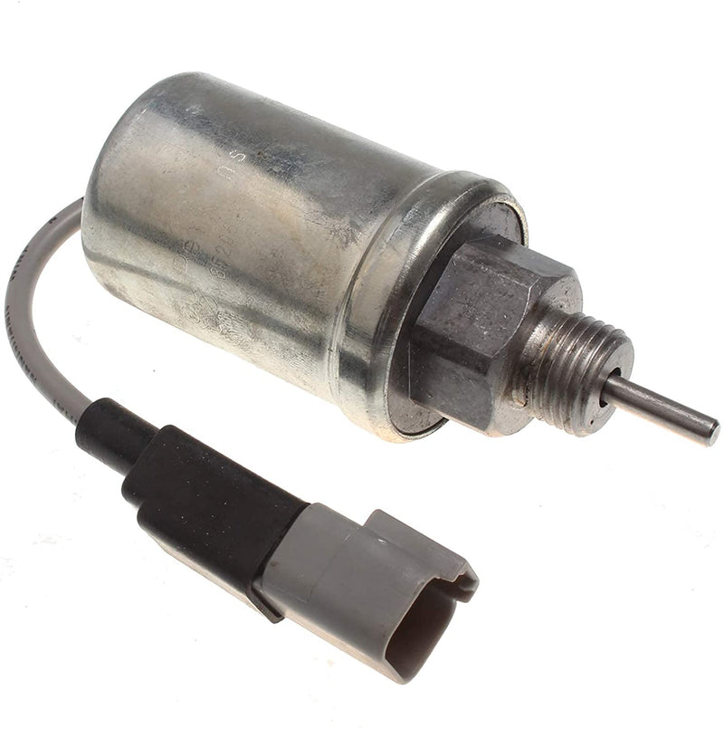 12V Fuel Stop Throttle Solenoid T401132 BW2364 for Perkins Engine 403A-15 403D-11 403D-15 403D-15T 404A-22 404D-22 404D-22T 404F-22 402D-05 403C-15 403D-07 404C-22T 4-Cylinder Engines