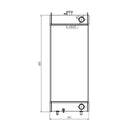 Radiator 418-03-31113 For Komatsu Wheel Loader WA200-5 WA250-5